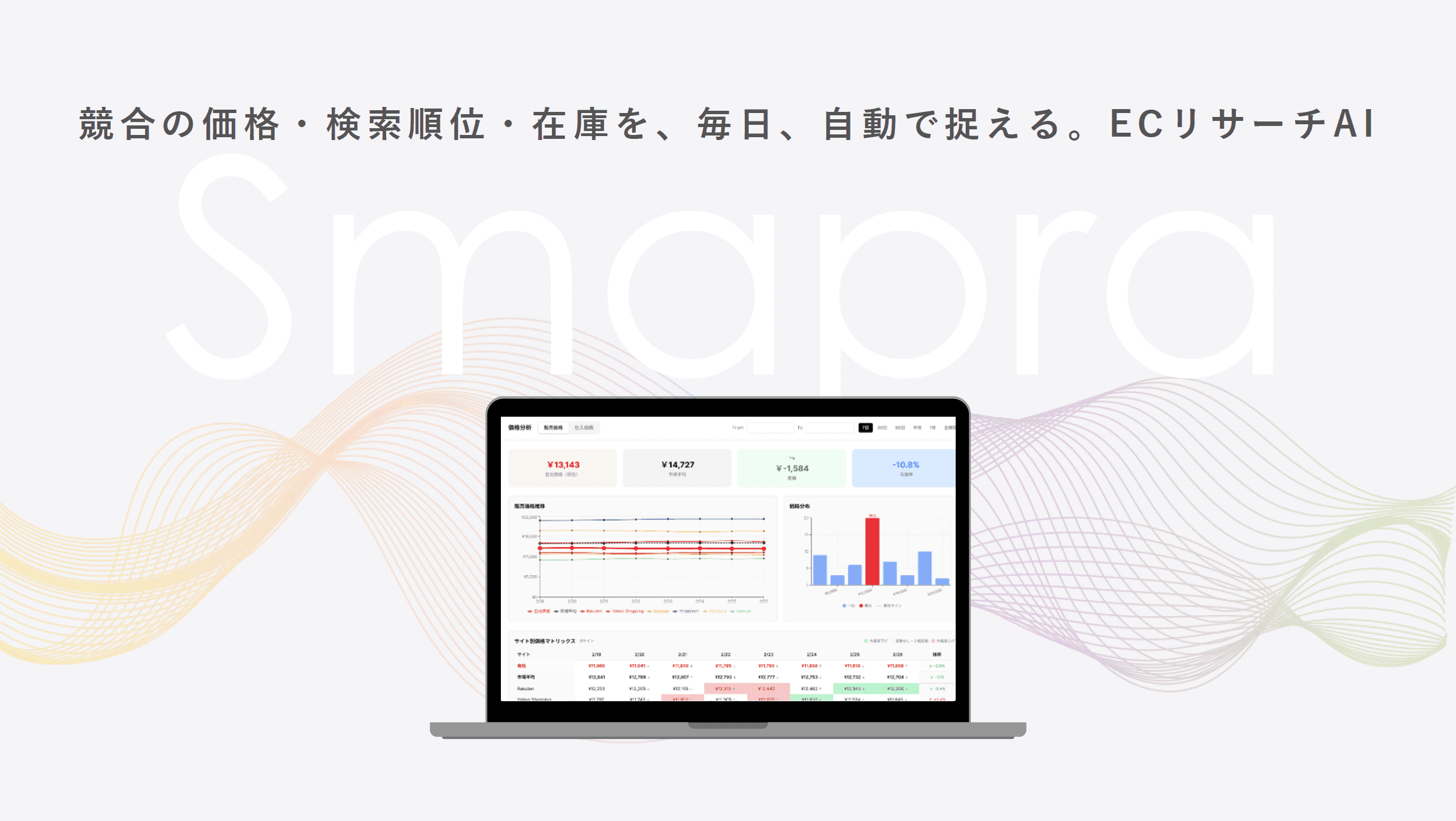 Smapra サービス紹介資料の表紙